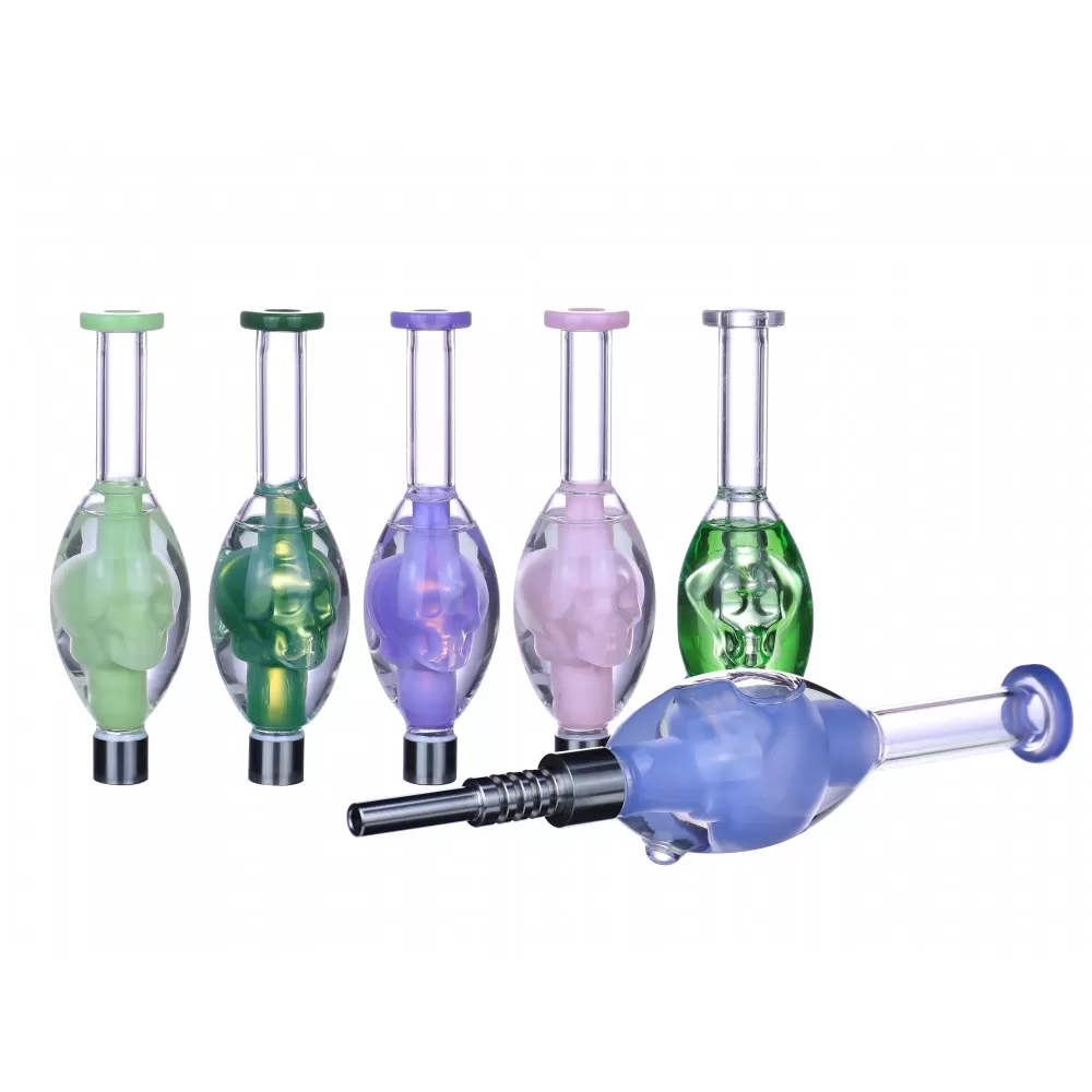 Buy Centerpoint Accessories Glass Oval Shape Glycerin Filled Nectar Collector Assorted Colors image