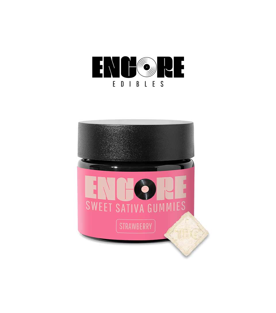 Buy Encore  Edibles Strawberry Soft Chews 100mg [10 Pk] image