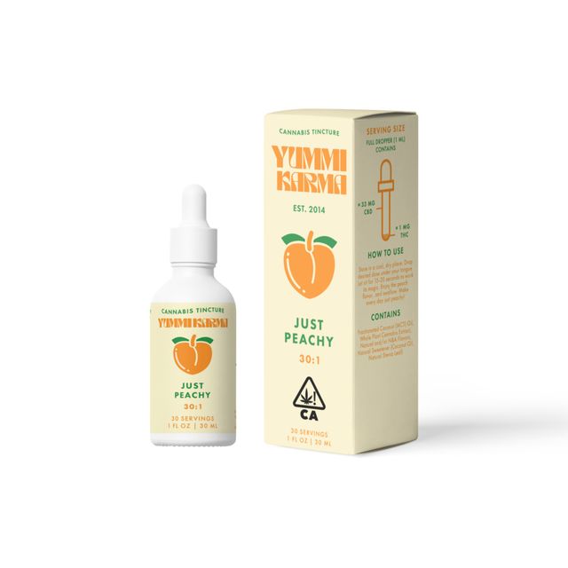 Just Peachy 30:1 Tincture Yummi Karma