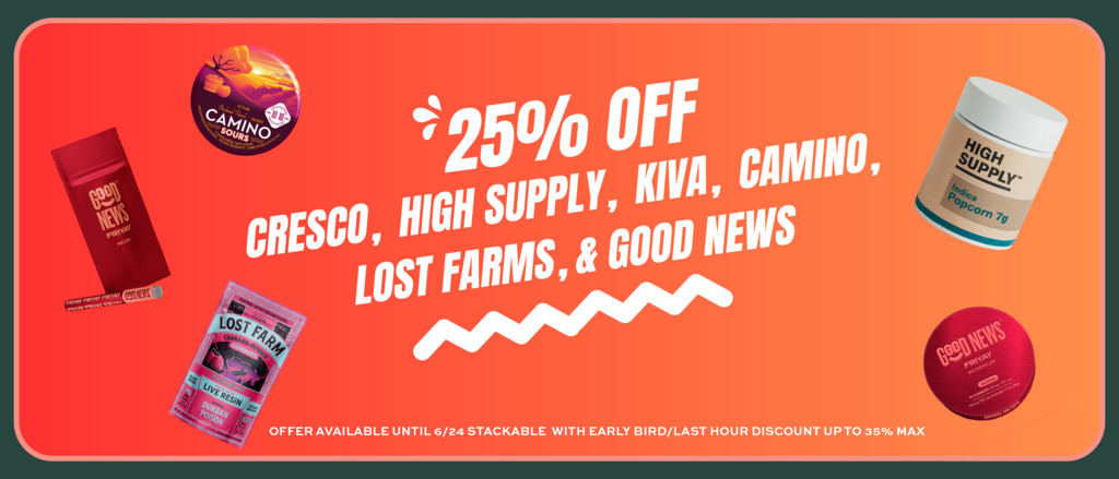 Cannabis Promo, Cannabis Sales, Cannabis Discounts, Cannabis on Sale, Cresco 25% Off!