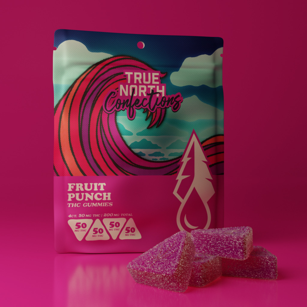 Buy True North Collective Infused-Edibles Regular Fruit Punch 200MG THC image
