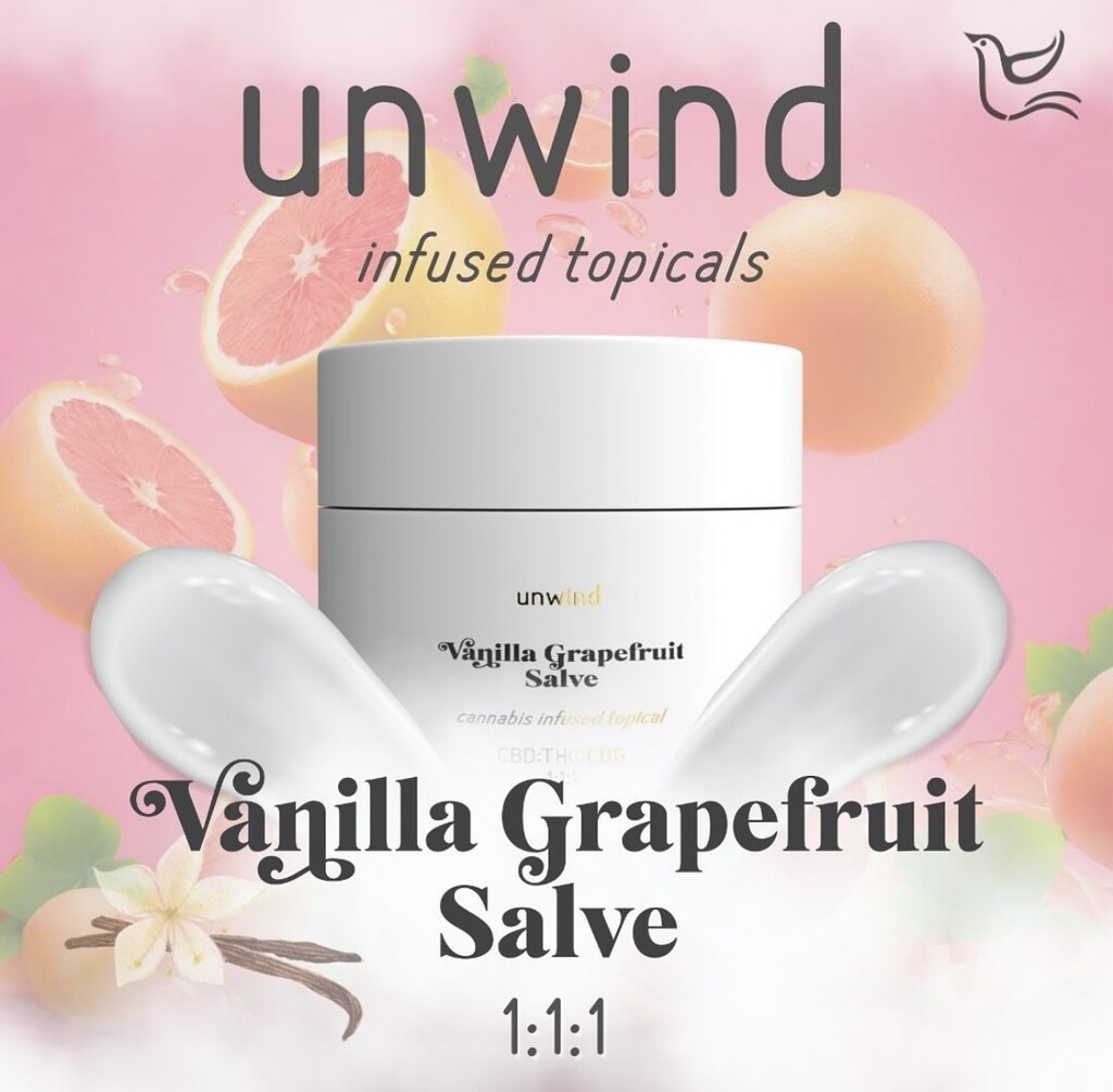 Vanilla and Grapefruit 1:1:1 THC:CBD:CBG Natures Grace