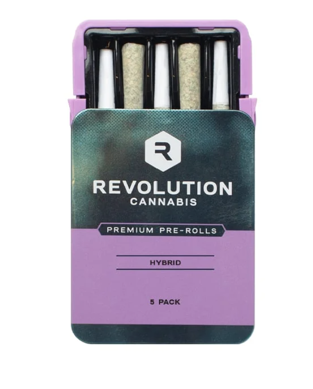 Buy Revolution Pre-Rolls Gorilla'd Cheese 5pk (0.5g) image