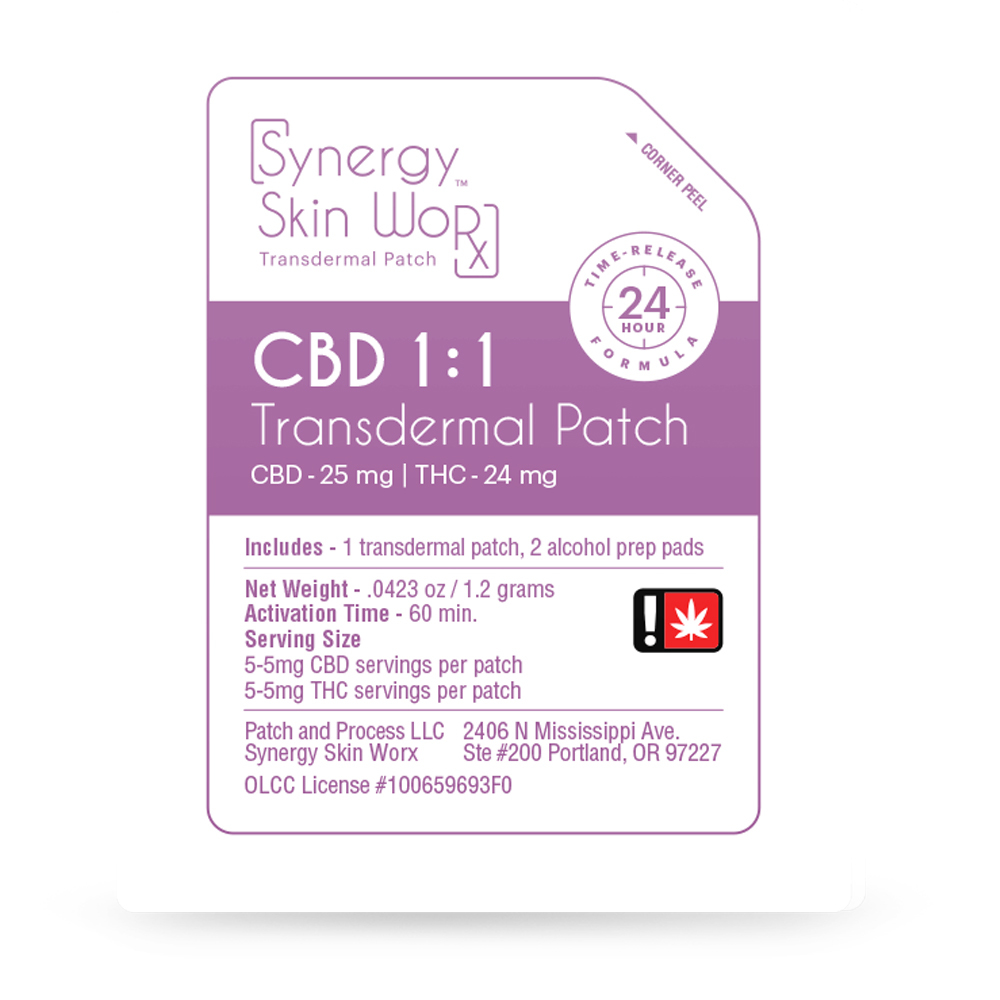 Buy Synergy Skin Worx Topicals CBD 1:1 4 Pack image