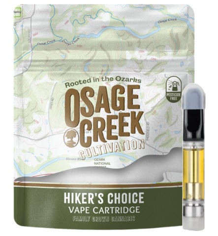 Buy Osage Creek Cartridges Hiker's Choice - Golden Pineapple 1g image