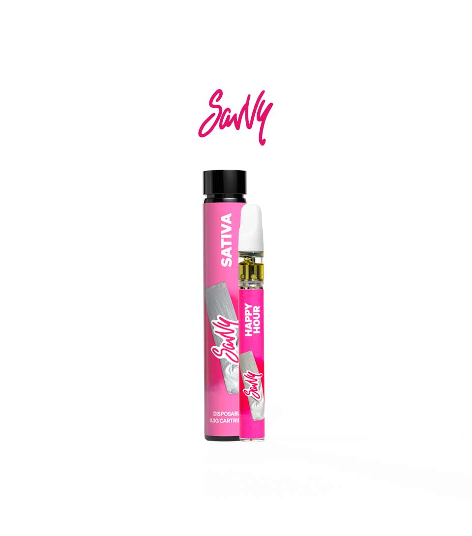 Buy Savvy Vapes Happy Hour - Summer Melon 0.3g image