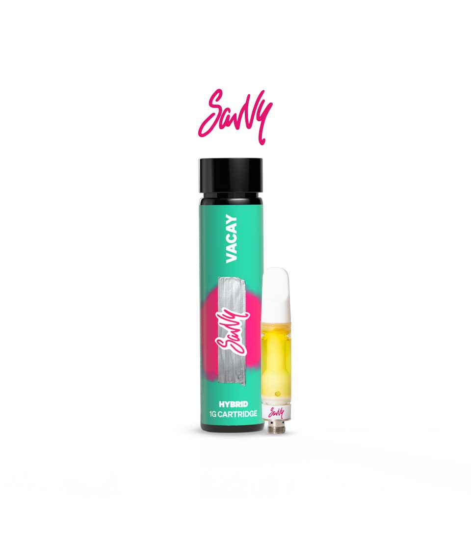 Buy Savvy Vapes Vacay - Peaches and Cream 1g image