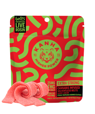 Cherry Limeade Live Rosin Belts Kanha