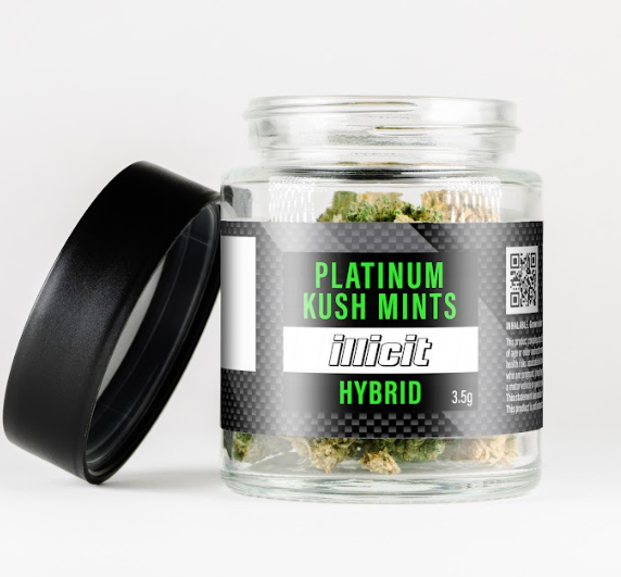 Buy illicit Flower Platinum Kush Mints 3.5g image