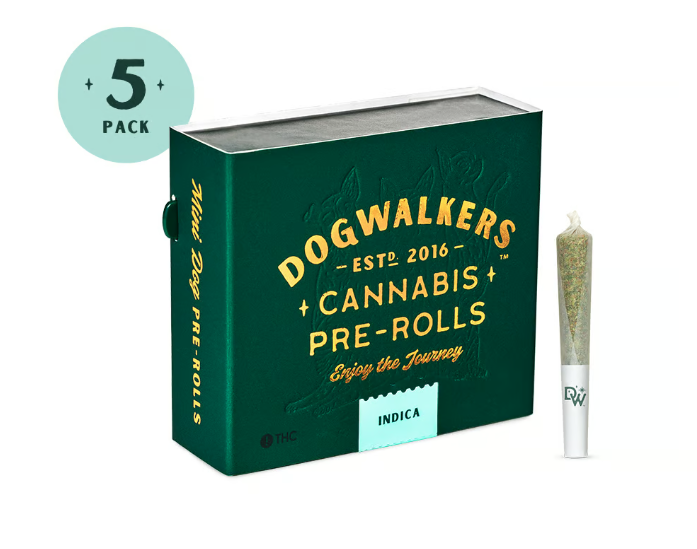 Buy Dogwalkers Pre-rolls Glookies (Stay) 5pk 1.75g image №0