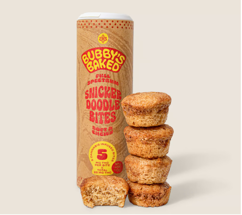 Buy Bubby's Baked Edible Snickerdoodle Bites 100 mg image