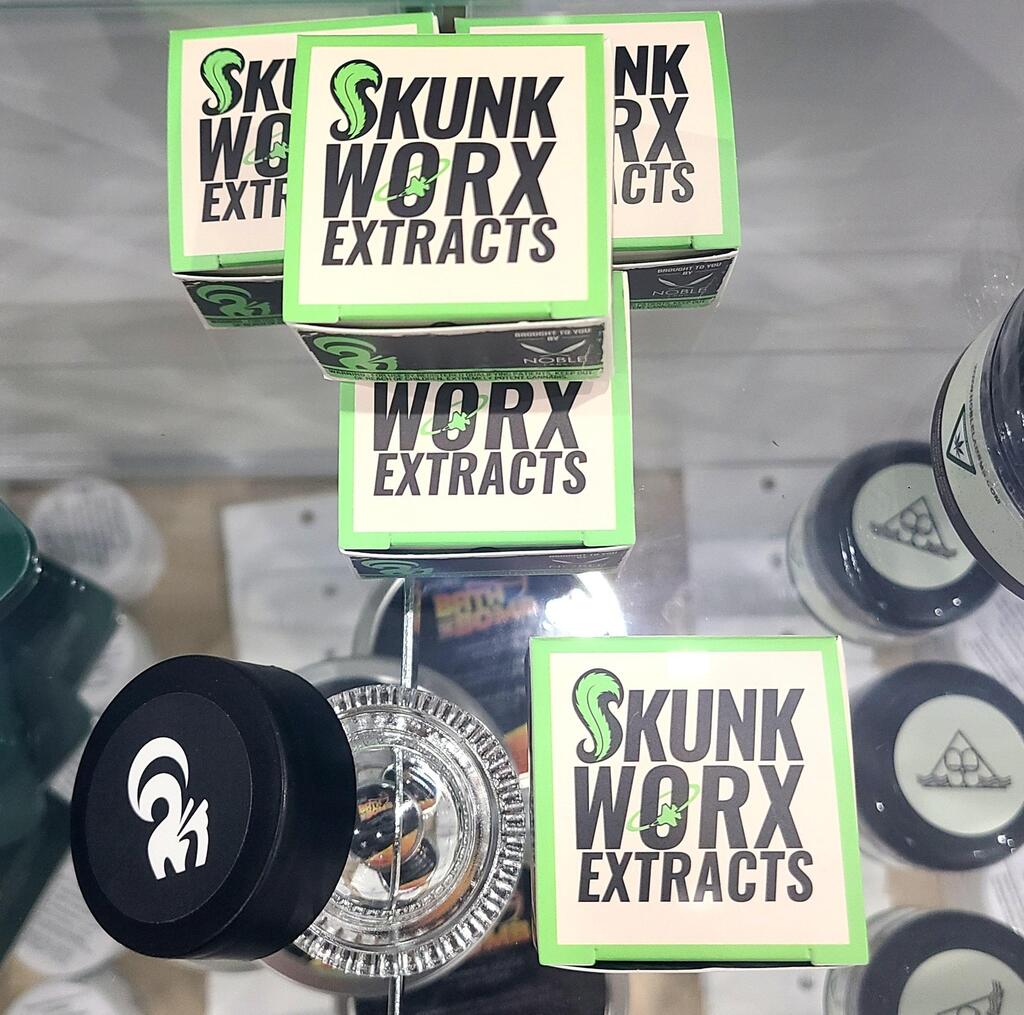 Buy Skunk Worx Concentrates Live Resin | Apricot Scones | 20.36% Terps 1g image