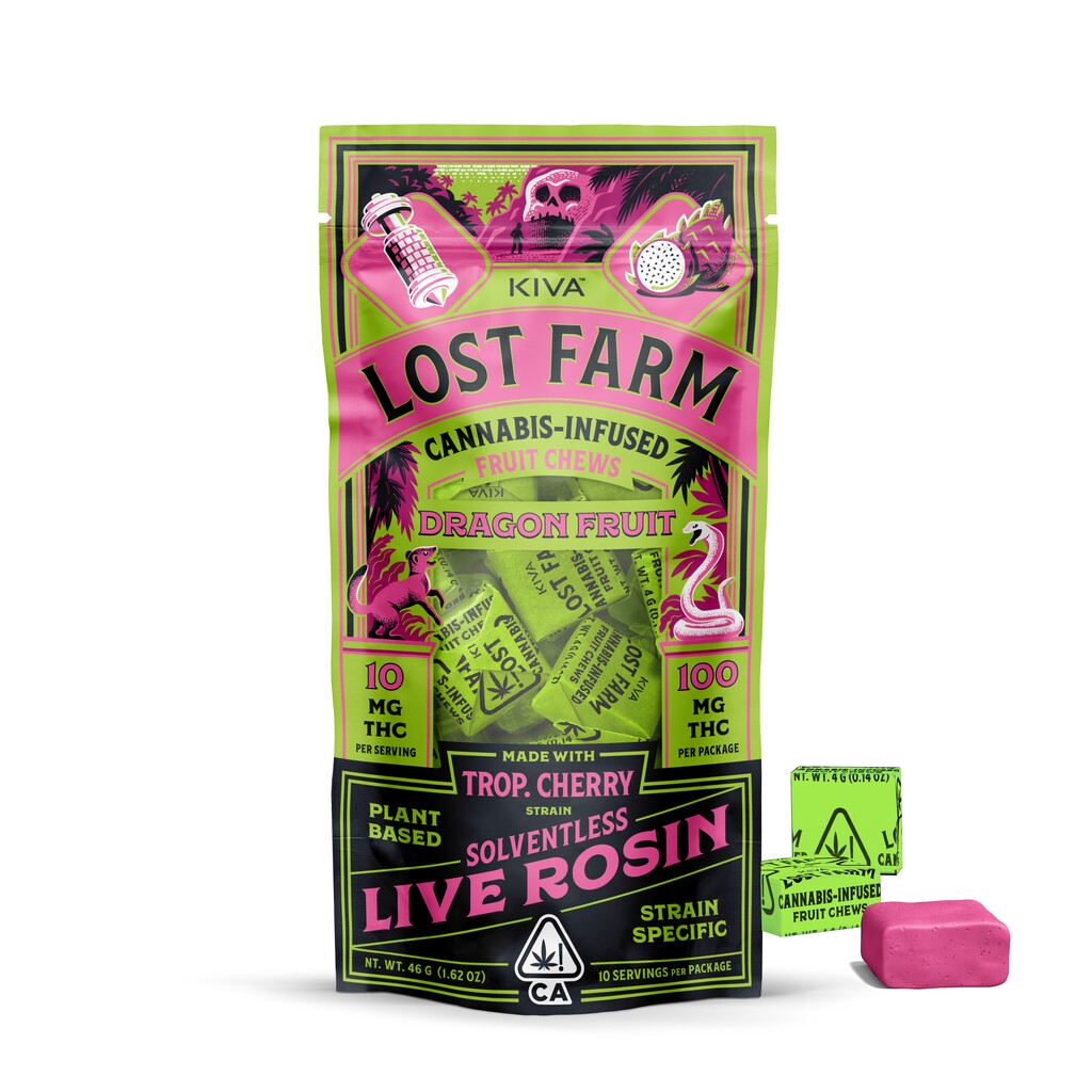 Buy Lost Farm Edibles Dragon Fruit  10mg / 10-Pack image №0