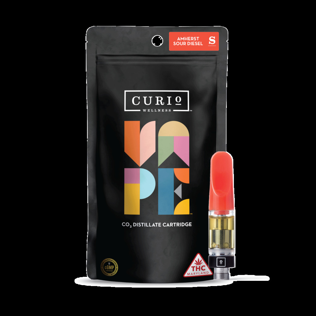 Buy Curio Wellness Cartridges Amherst Sour Diesel 1g image