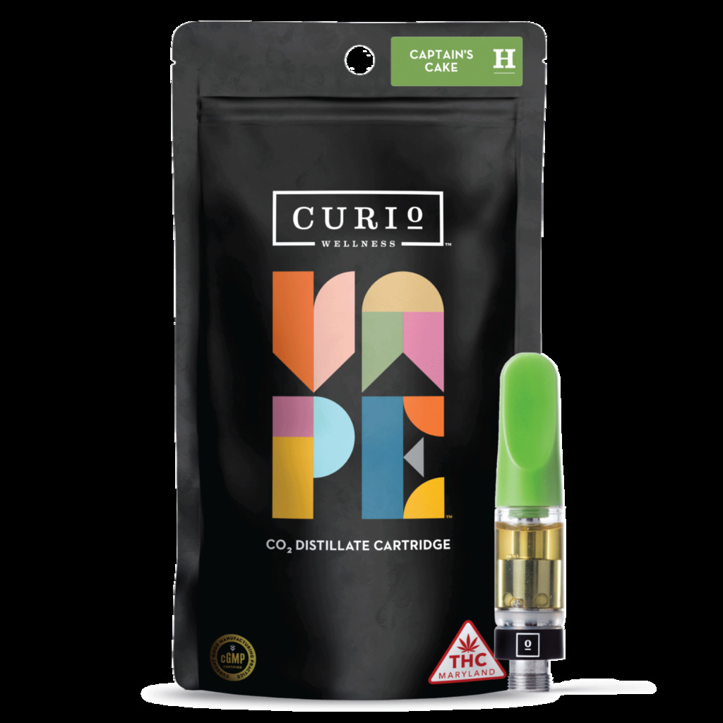 Buy Curio Wellness Cartridges Captain's Cake 1g image