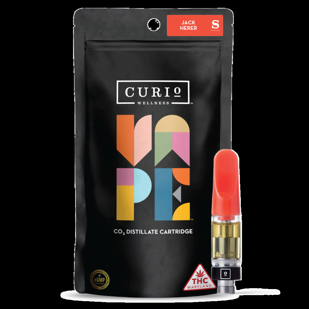 Buy Curio Wellness Cartridges Jack Herer 0.5g image