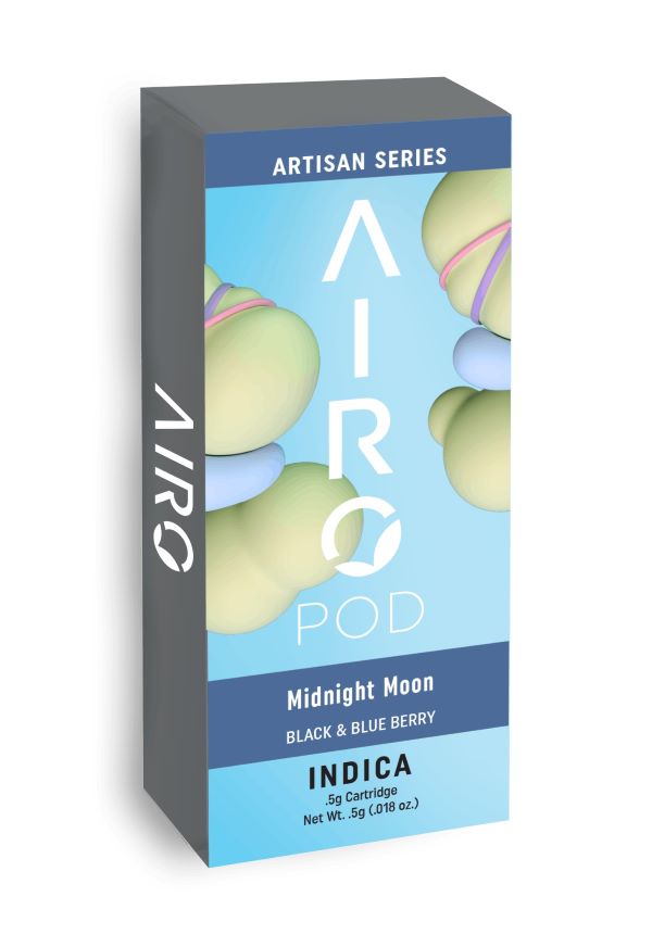 Buy Airo Brands Cartridges Midnight Moon 0.5g image