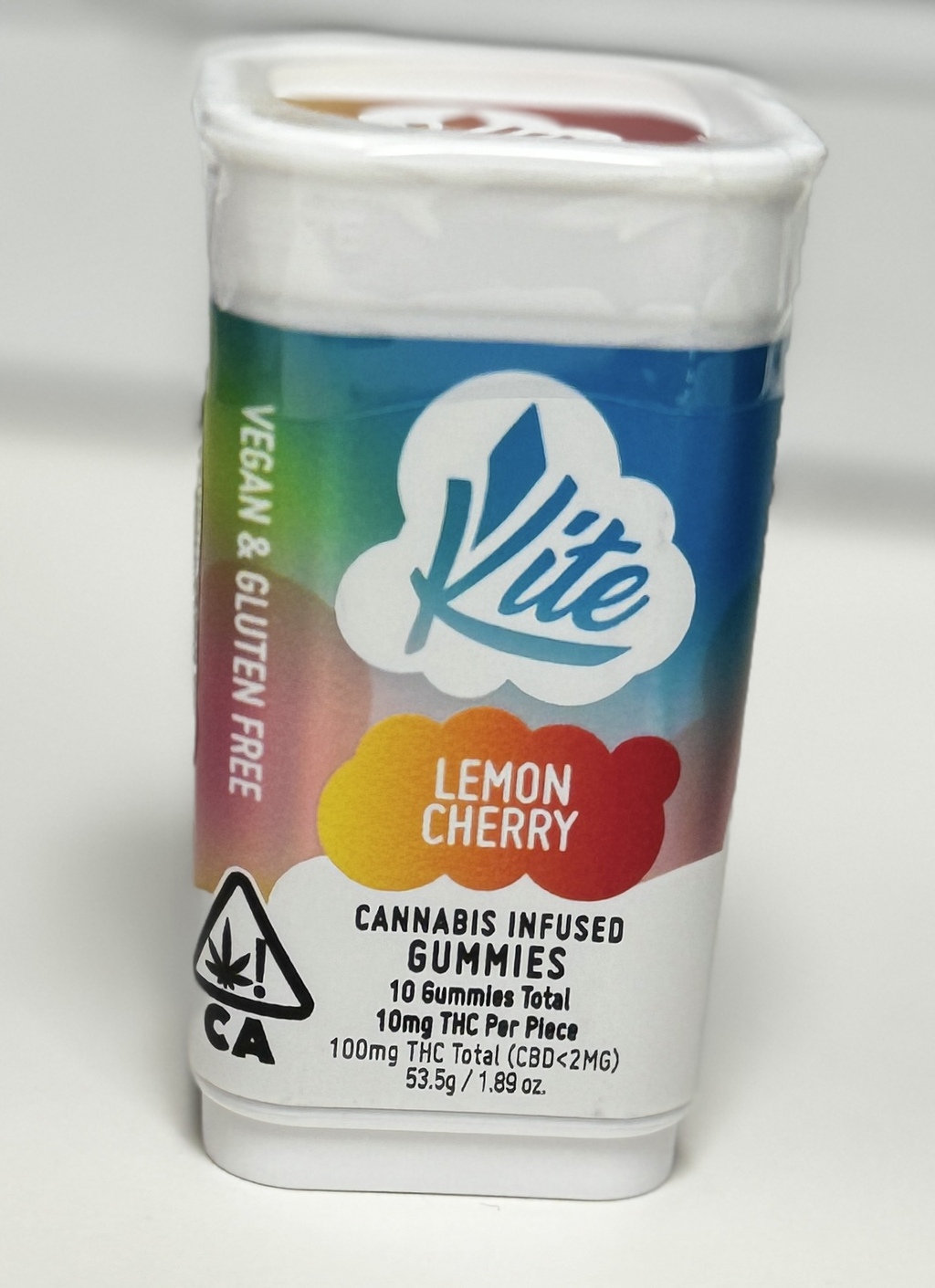 Buy Kite Edible Lemon Cherry Gummies 10 MG image