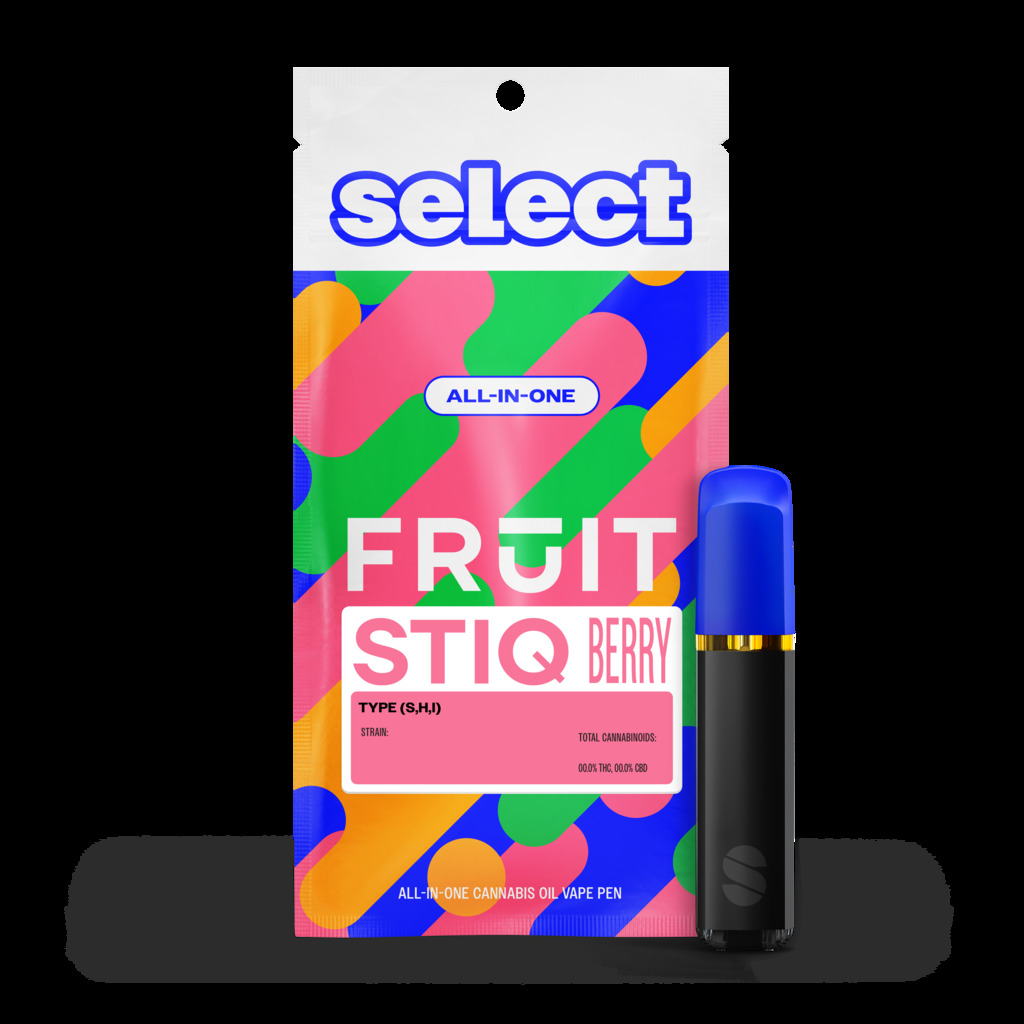 Buy Select Cartridges Fruit Stiq Sweet Strawberry 1g Disposable image