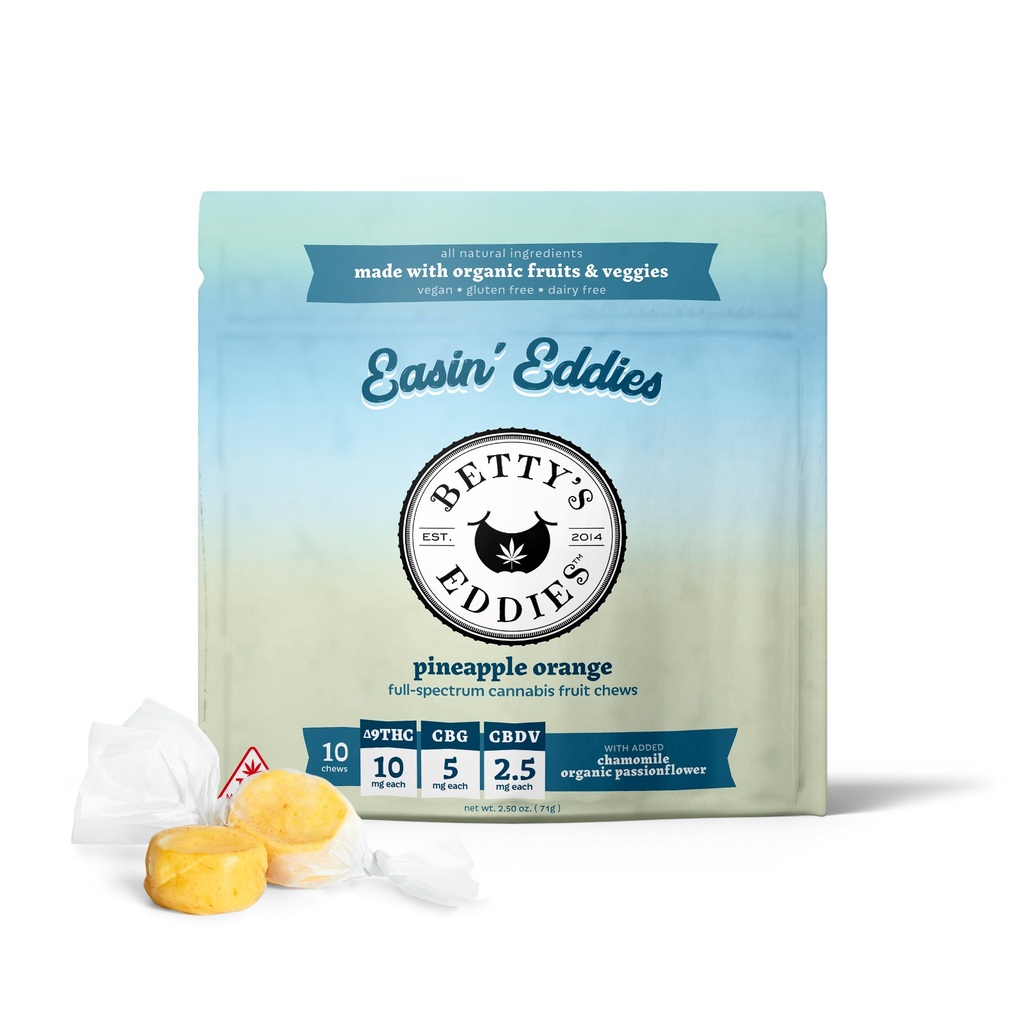 Buy Betty's Eddies Edibles Achy Eddies PM Orange Creme THC:CBN:CBC 10mg 10pk image