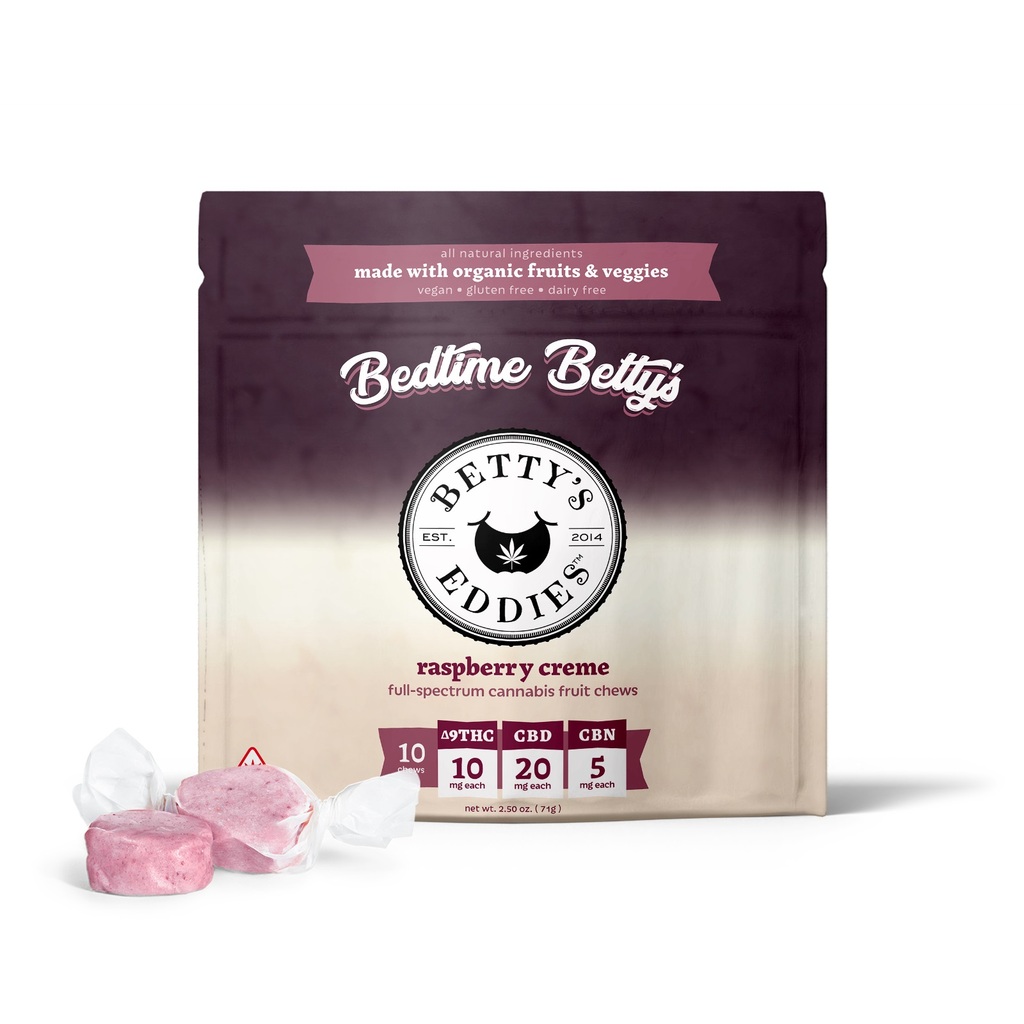 Bedtime Betty's Raspberry Creme Betty's Eddies