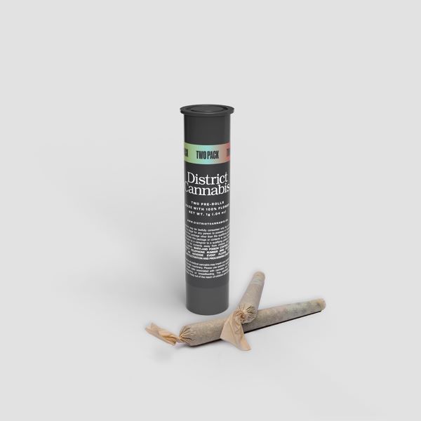 Buy District Cannabis Pre-Rolls Devil Driver 0.5g 2pk image