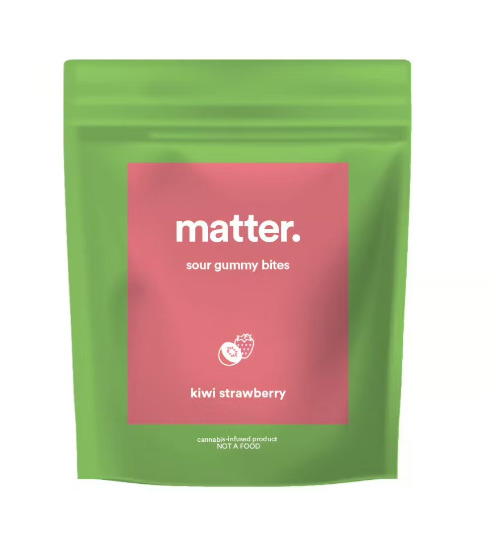 Buy Matter. Edibles Kiwi Strawberry  1:1 (THC:CBD) 20pk [5mg] image