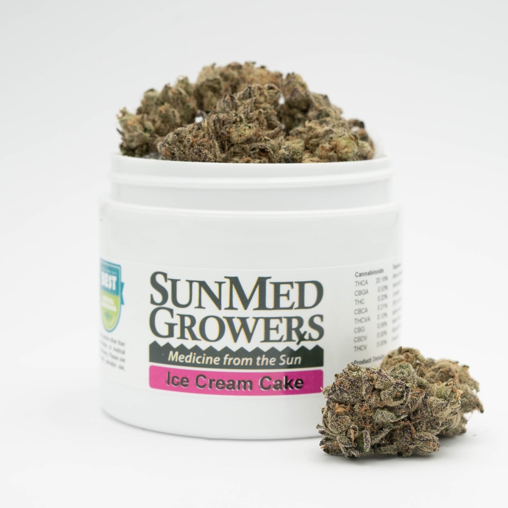 Buy SunMed Growers Flower Ice Cream Cake 3.5g image