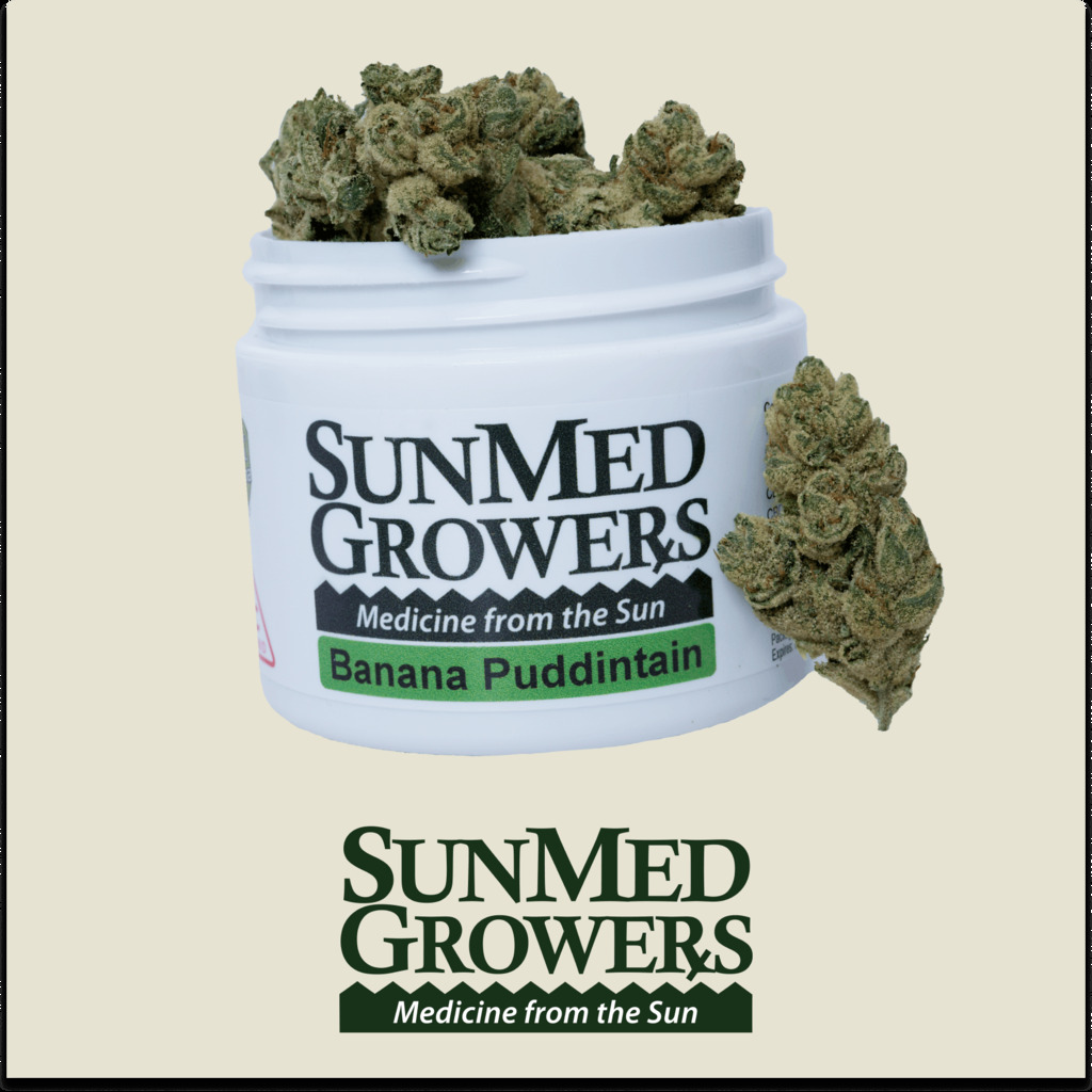 Buy SunMed Growers Flower Banana Puddintain 3.5g image