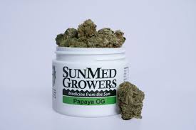 Buy SunMed Growers Flower Papaya OG 3.5g image