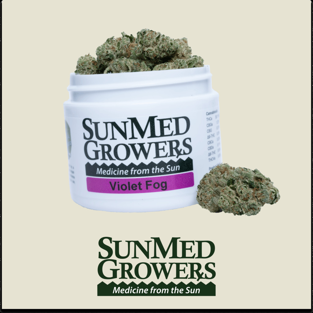 Violet Fog SunMed Growers