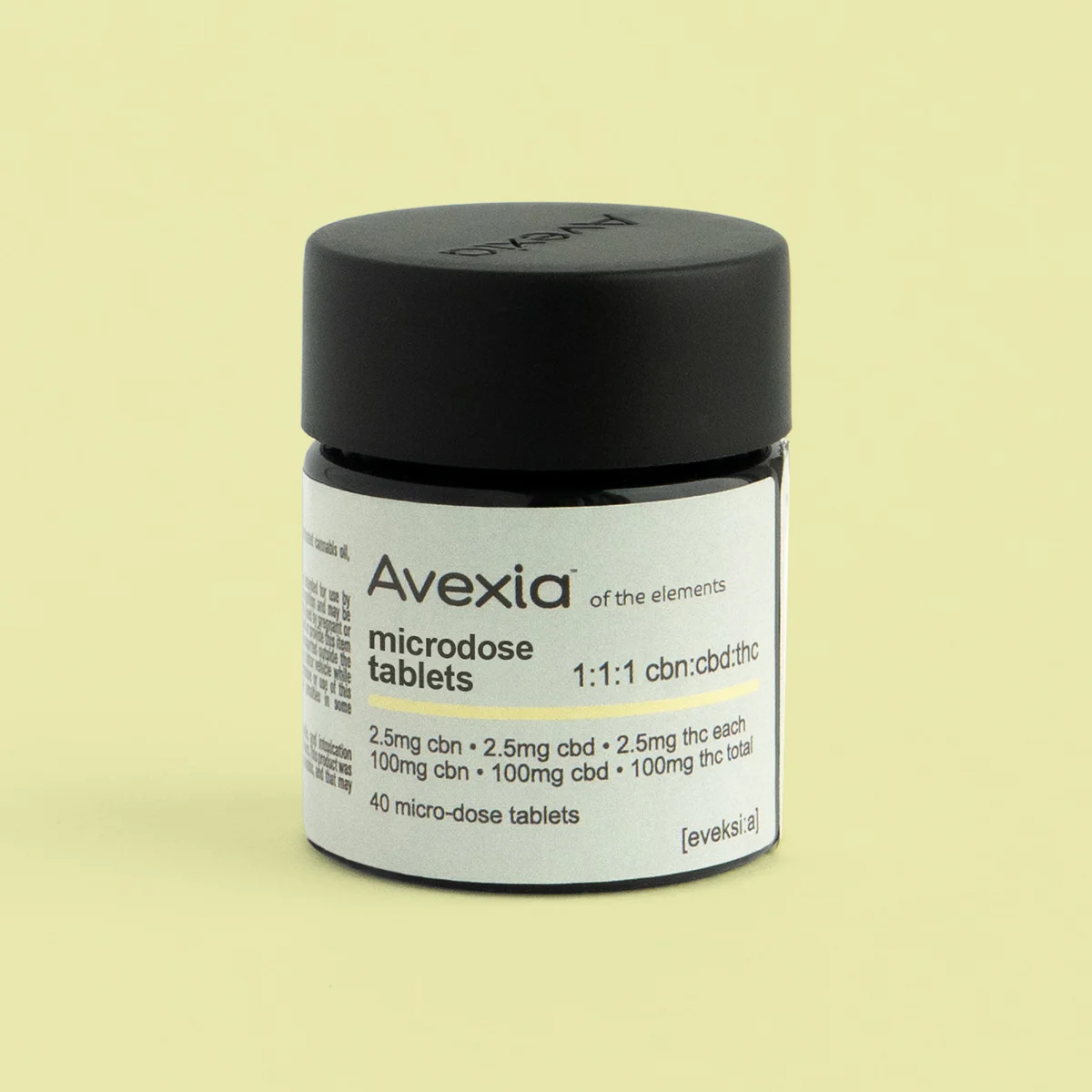 Buy Avexia Edibles Microdose  1:1:1 CBN:CBD:THC 40pk 100mg image