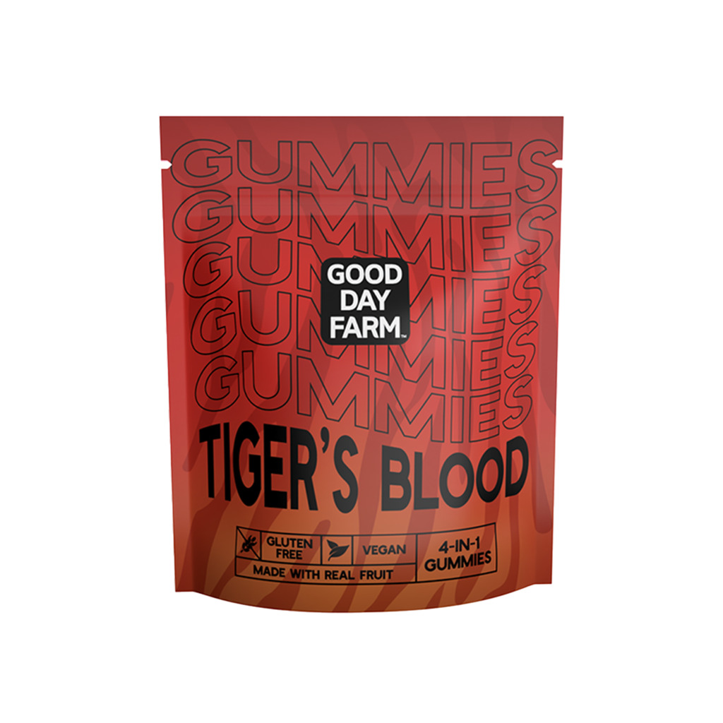 Buy Good Day Farm Edibles Tigers Blood Gummies 300mg [10 pcs] image