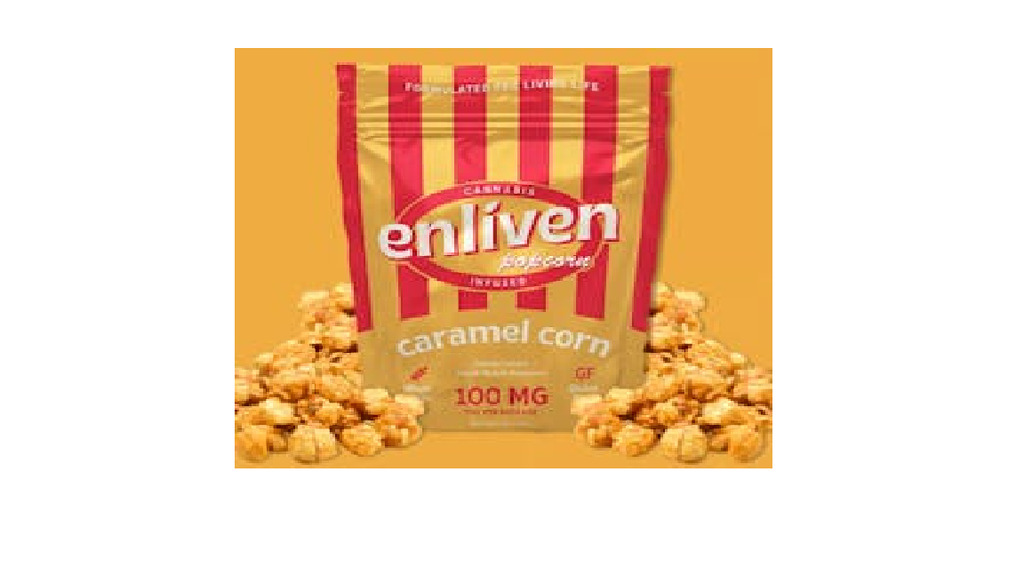 Buy Enliven Edibles Caramel Corn [100mg] image