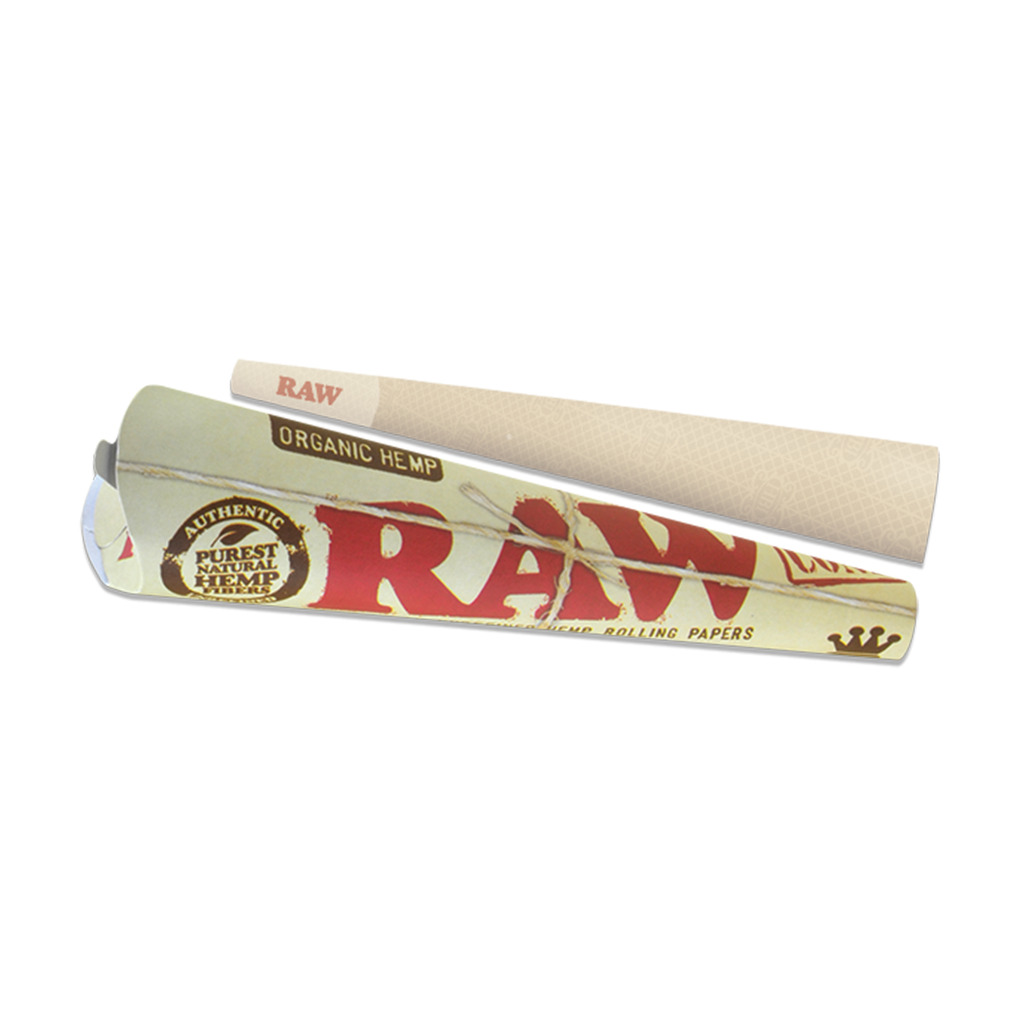 Raw Organic Hemp Cones King Size | 3 Pack