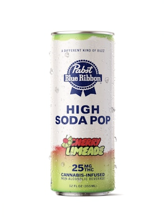 Buy PBR Edible Infused High Soda Cherry Limeade 25 MG image