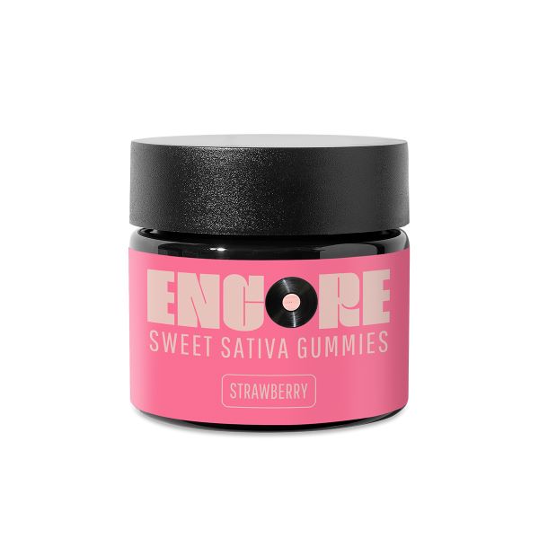 Buy Encore Edibles Edibles Strawberry Sativa 10mg 10pk image