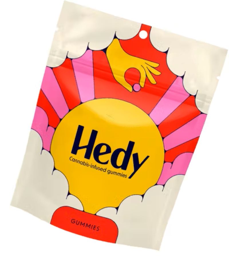 Buy Hedy Edibles Raspberry Jasmine Tea 10mg THC:CBN:CBD 10p image
