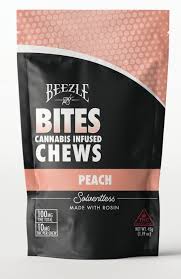 Buy Beezle Edibles Peach Solventless Rosin 10mg 10pk image