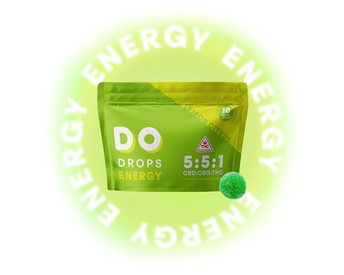 Buy Do Drops Edibles Energy 2:2:1 10mg CBD:CBG:THC 10p image