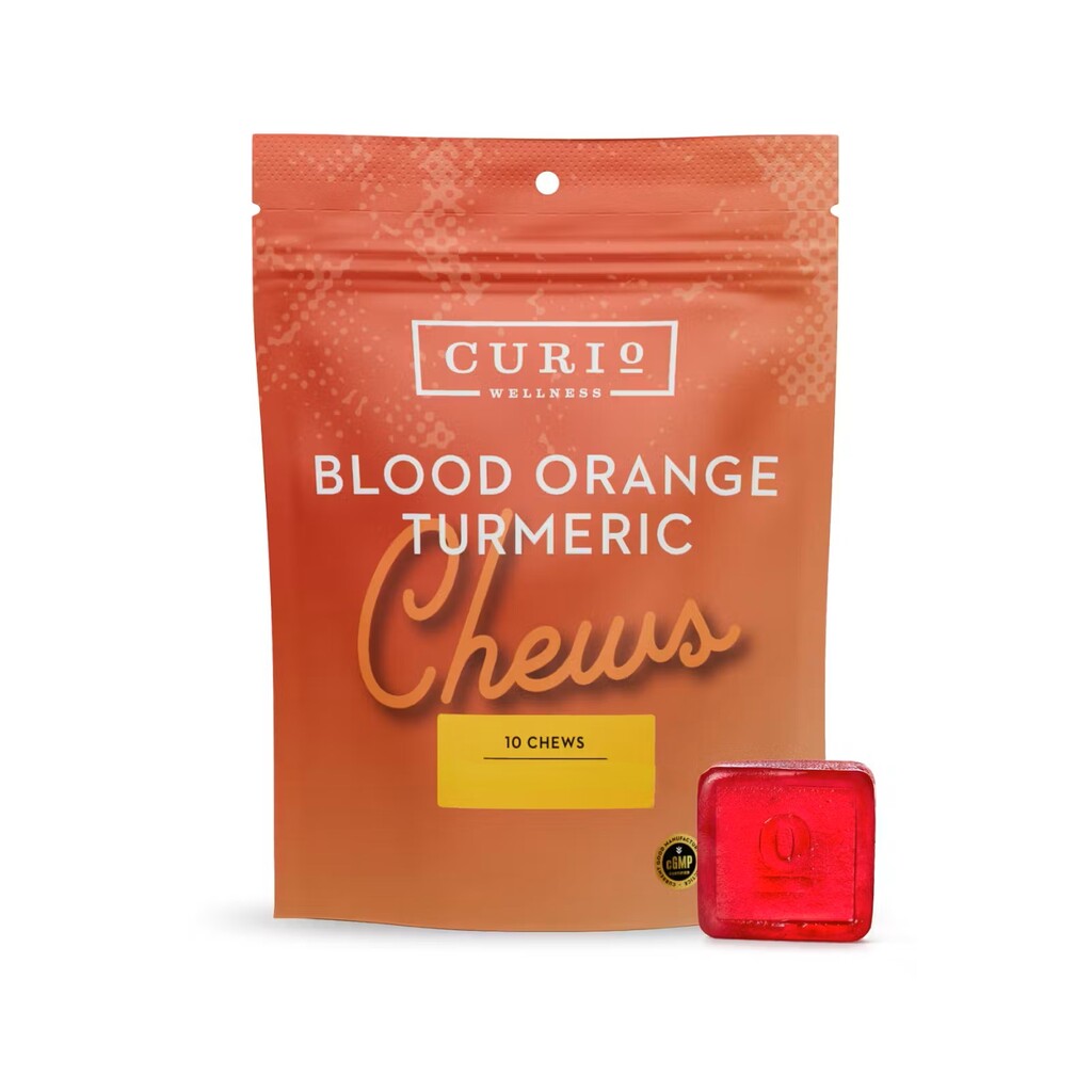 Buy Curio Wellness Edibles Blood Orange Turmeric 10mg 10pk image