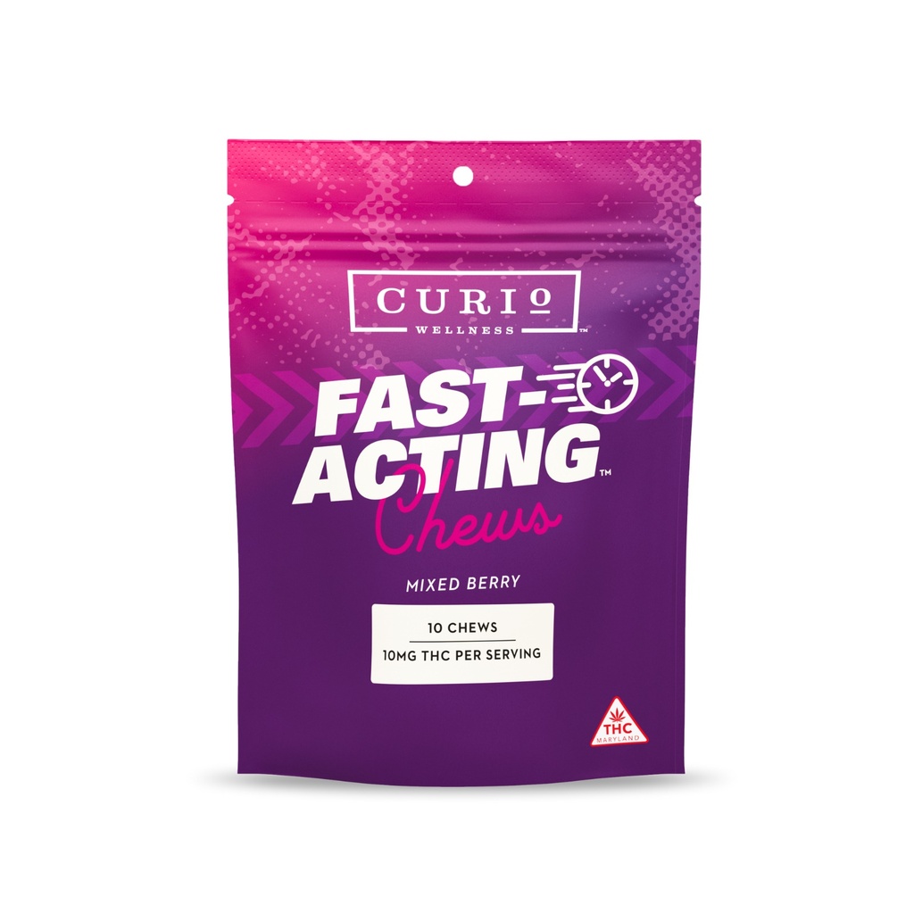 Fast Acting Mixed Berry Curio Wellness