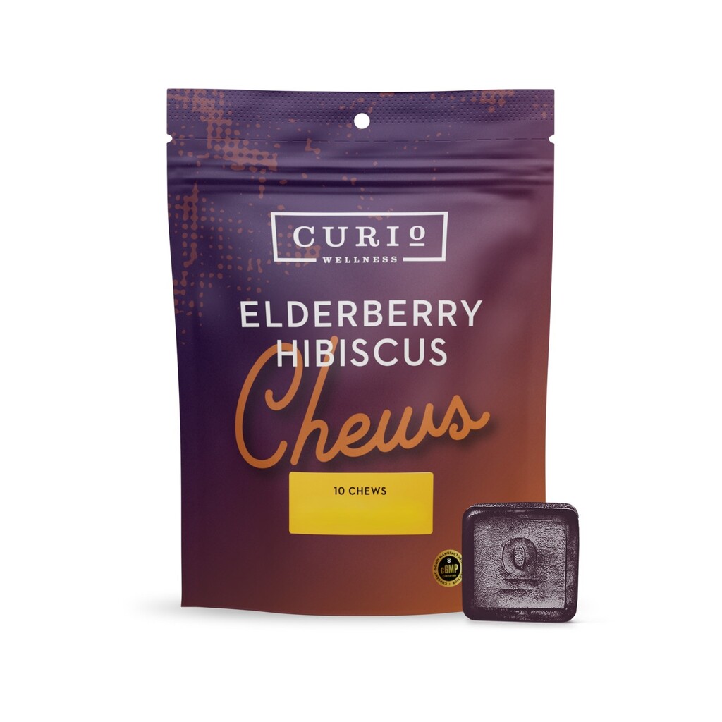 Buy Curio Wellness Edibles Elderberry Hibiscus 10mg 10pk image