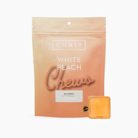 Buy Curio Wellness Edibles White Peach 10mg 10pk image