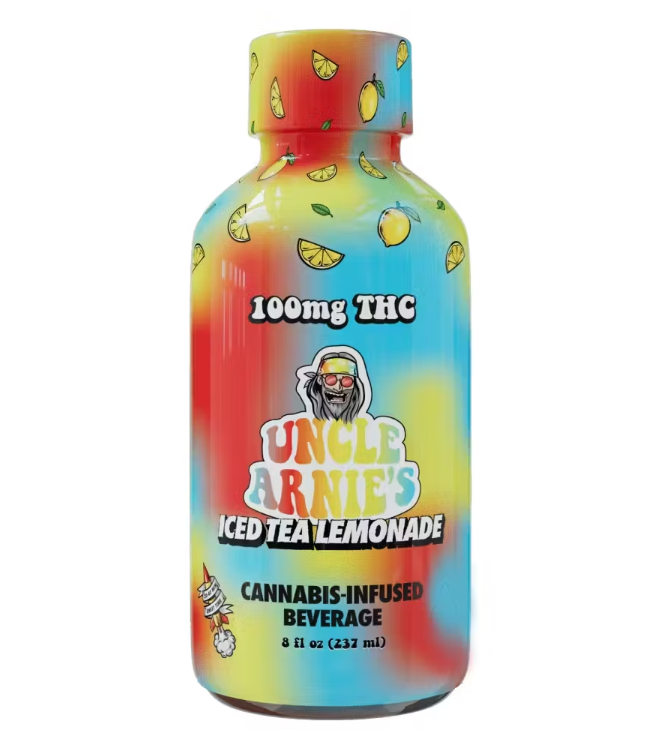 Buy Uncle Arnies Beverages Iced Tea Lemonade 100mg Single 8oz image