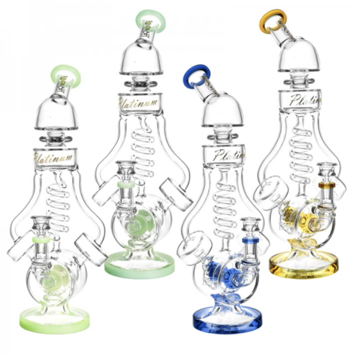 15" Multi Recycler Alien Robot Water Pipe Lookah