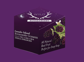 Boysenberry 1:1:1 THC:CBD:CBN  Wyld