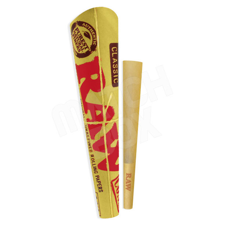 Buy RAW Accessories Classic Cones  1 1/4 6pk image