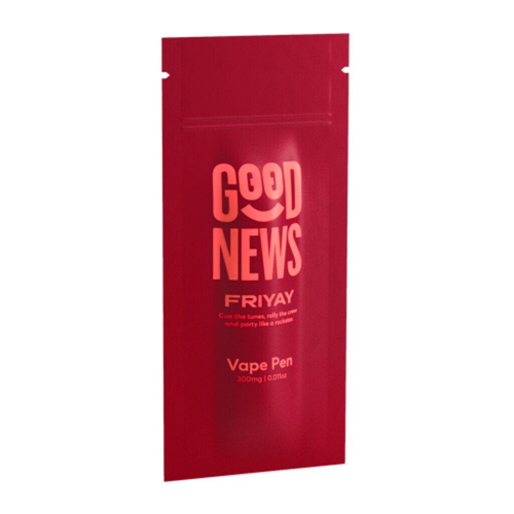 Buy Good News Cartridges Friyay 0.3g Disposable image