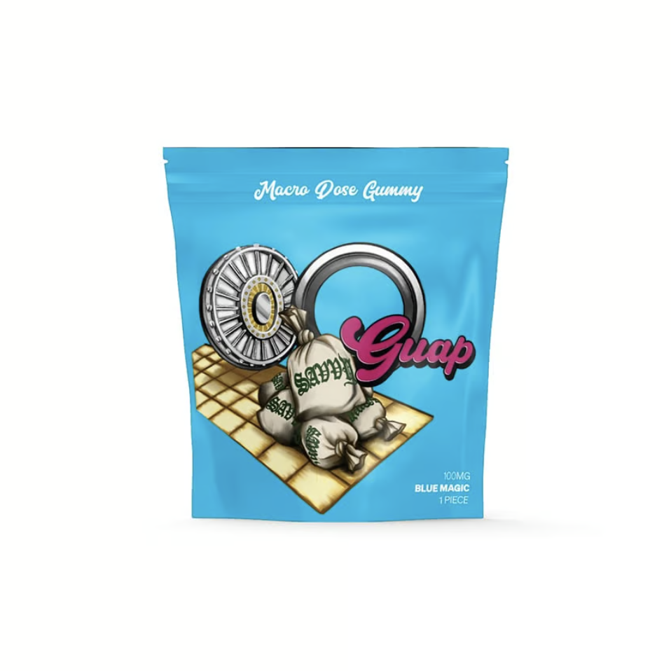 Buy Savvy Edibles Guap Blue Magic 100mg Single Piece image